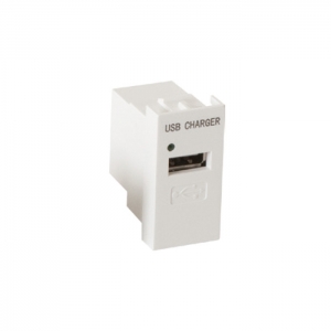 215.25 Single 45x22.5 USB Charging Outlet 220V 1 Ampere